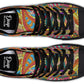 Embroidered Paisley High Tops
