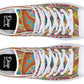 Embroidered Paisley High Tops
