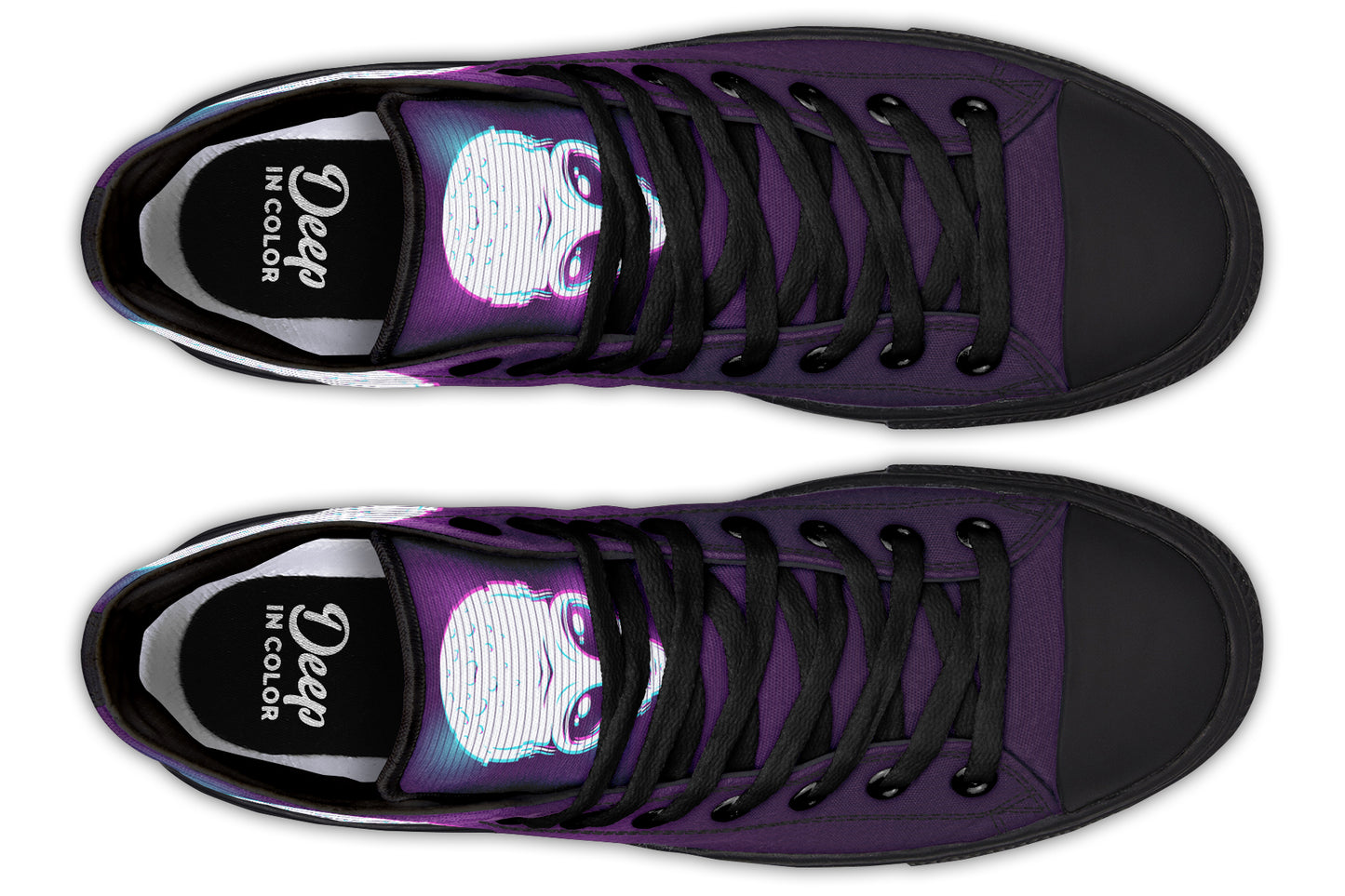 Glitch Alien Hightops