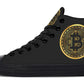Gold Bitcoin Hightops
