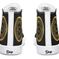 Gold Bitcoin Hightops