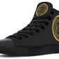 Gold Bitcoin Hightops