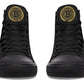 Gold Bitcoin Hightops