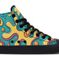 H Colorful Waves High Tops