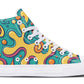 H Colorful Waves High Tops