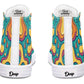 H Colorful Waves High Tops