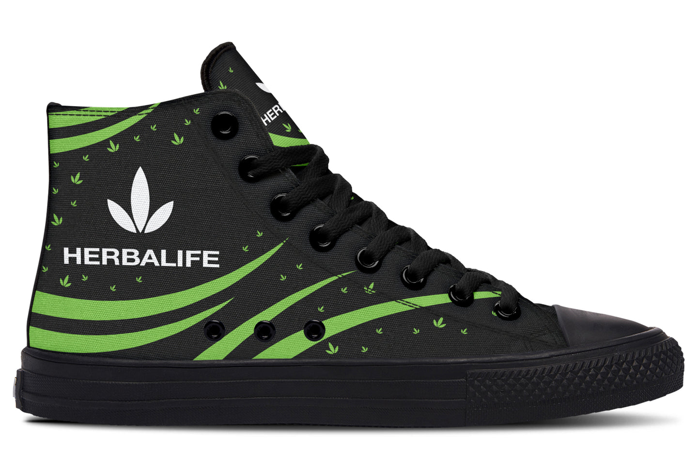 Herbalife Shoe 234 Hightops1 GREEN