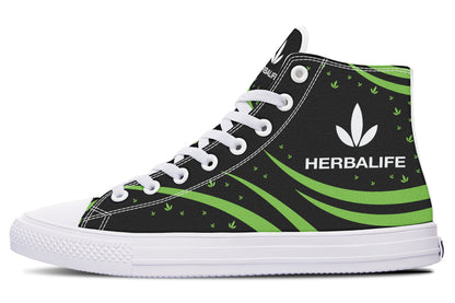 Herbalife Shoe 234 Hightops1 GREEN