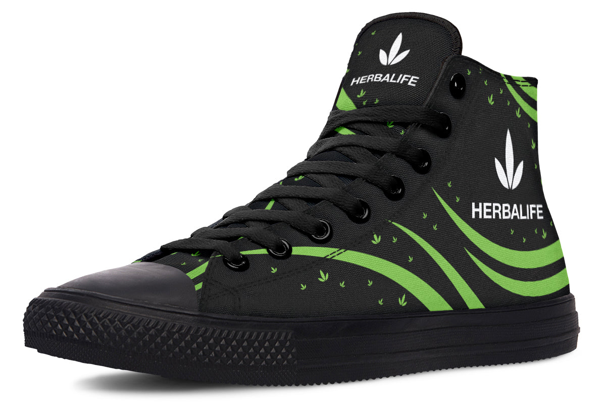 Herbalife Shoe 234 Hightops1 GREEN