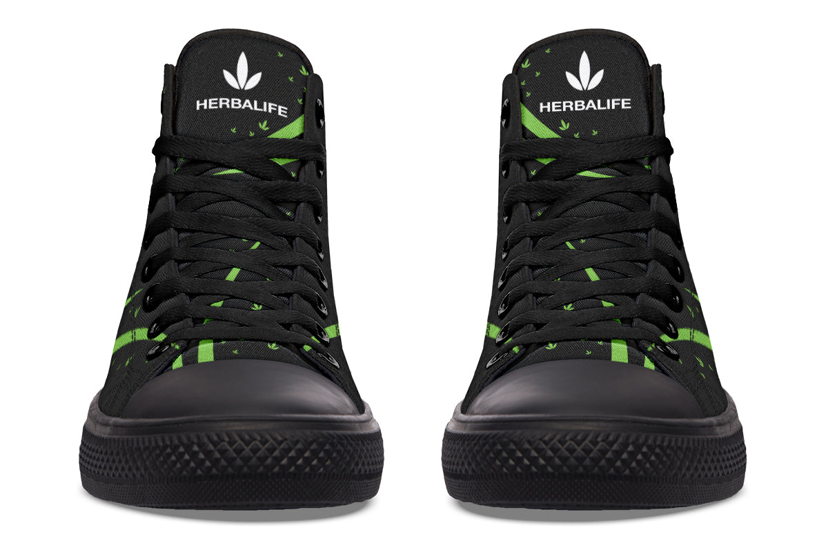 Herbalife Shoe 234 Hightops1 GREEN