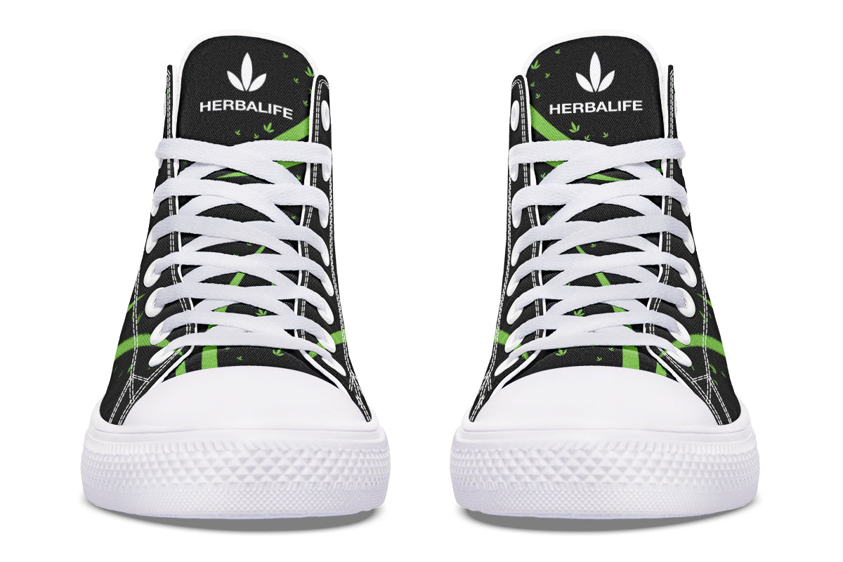 Herbalife Shoe 234 Hightops1 GREEN