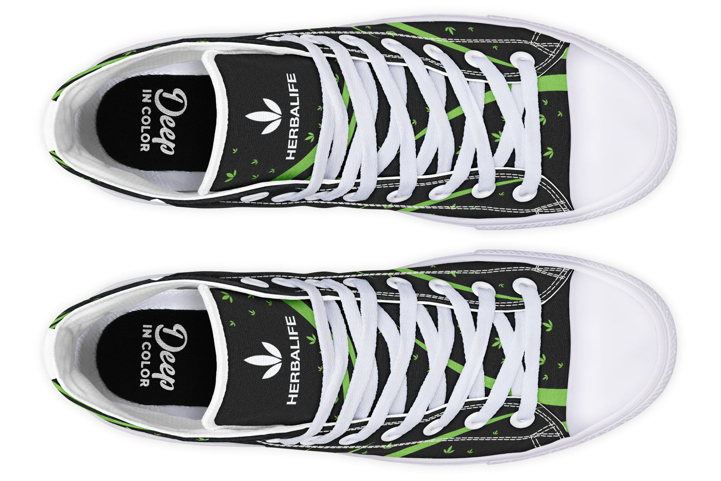 Herbalife Shoe 234 Hightops1 GREEN