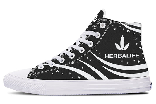 Herbalife Shoe 235 Hightops2 WHITE