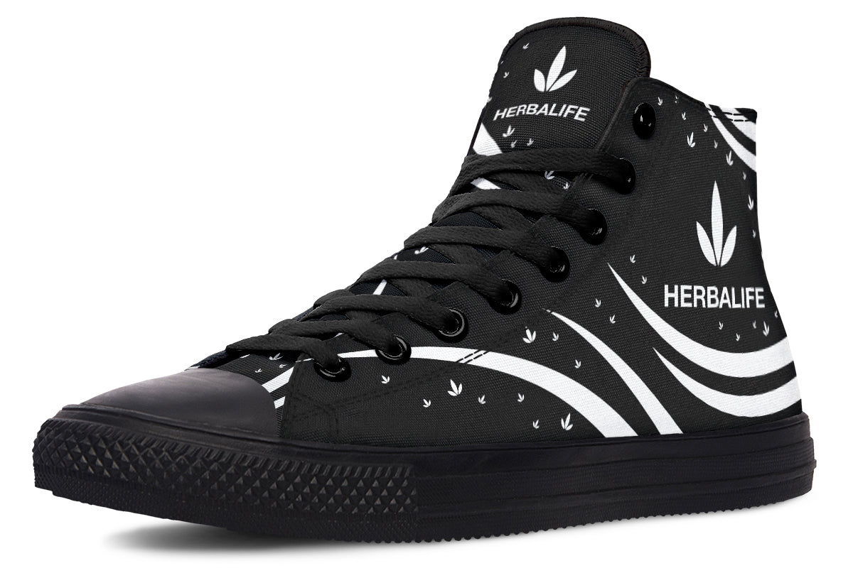 Herbalife Shoe 235 Hightops2 WHITE