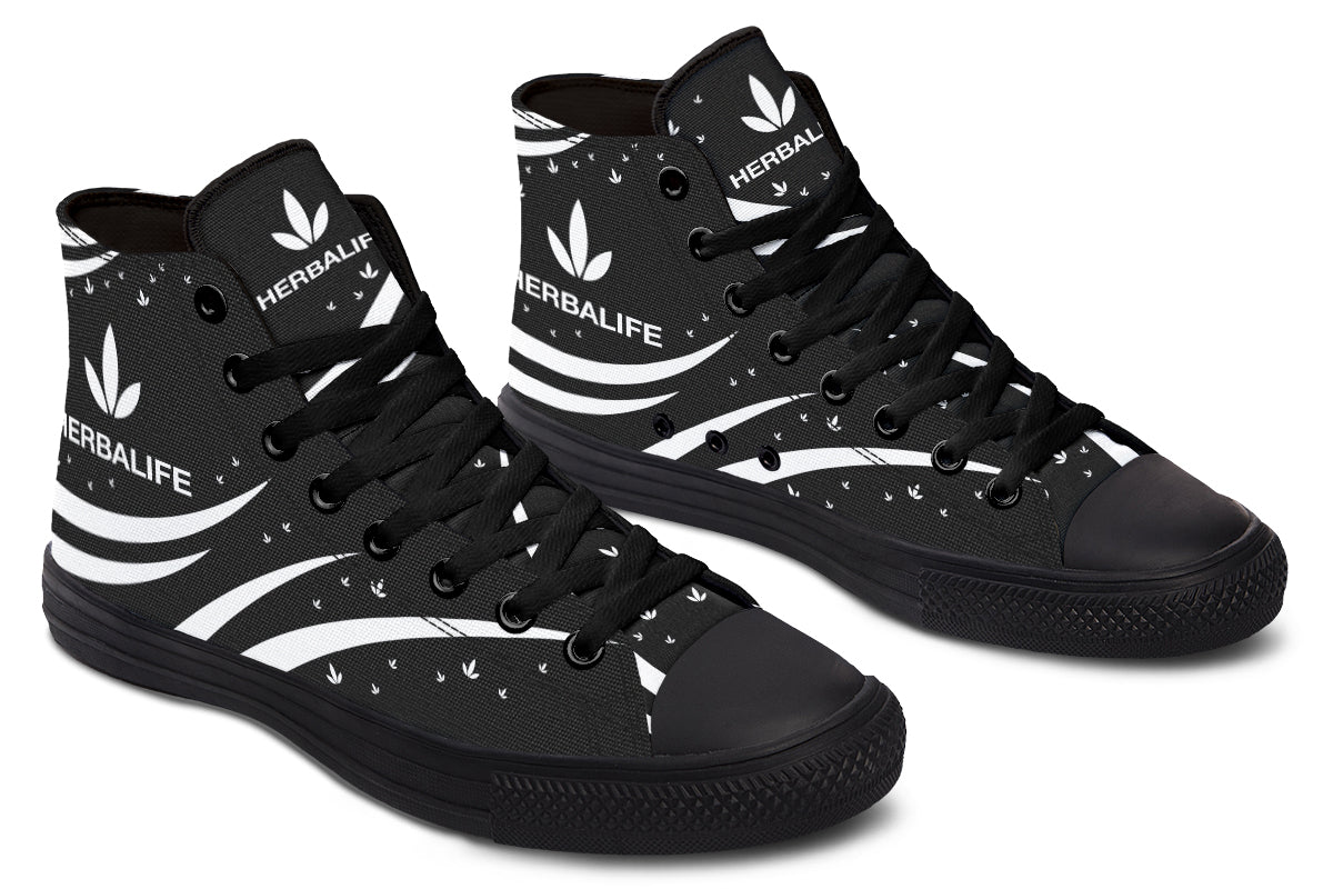 Herbalife Shoe 235 Hightops2 WHITE