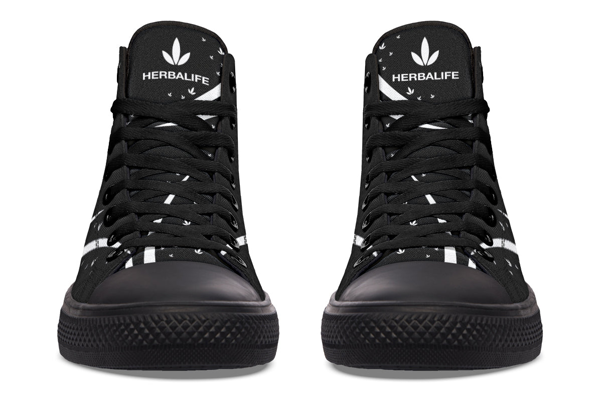 Herbalife Shoe 235 Hightops2 WHITE