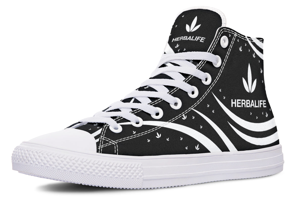 Herbalife Shoe 235 Hightops2 WHITE