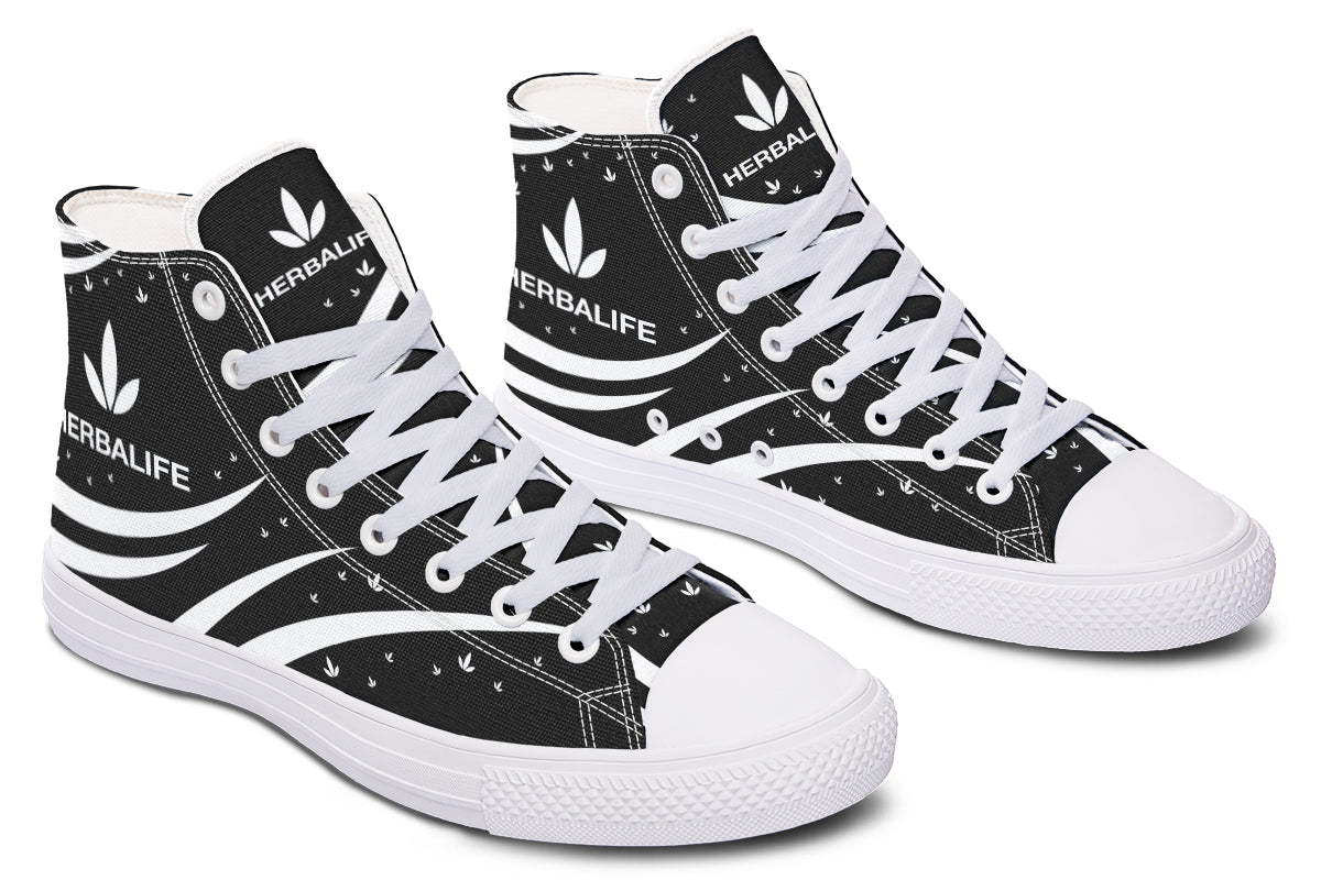 Herbalife Shoe 235 Hightops2 WHITE