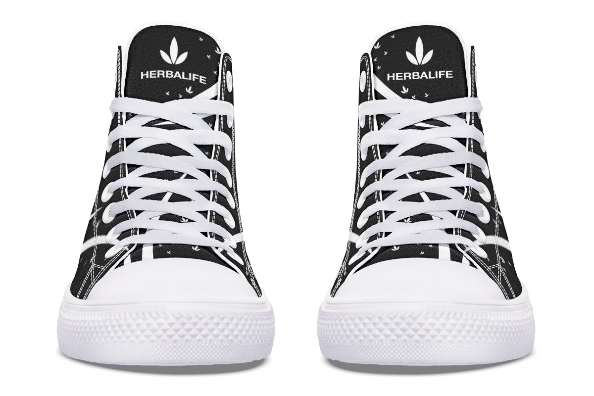 Herbalife Shoe 235 Hightops2 WHITE