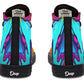 Liquidabstractcolorful High Tops