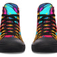 Liquidabstractcolorful High Tops