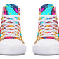 Liquidabstractcolorful High Tops