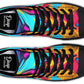 Liquidabstractcolorful High Tops