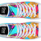 Liquidabstractcolorful High Tops