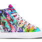 Multicolored Splashes Hightops