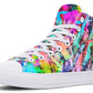 Multicolored Splashes Hightops