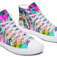 Multicolored Splashes Hightops