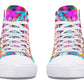 Multicolored Splashes Hightops