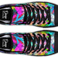 Multicolored Splashes Hightops