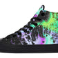 Neon Color Liquid High Tops