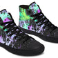 Neon Color Liquid High Tops