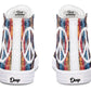 Peace Colorful Paisley Hightops