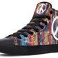 Peace Colorful Paisley Hightops