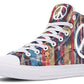 Peace Colorful Paisley Hightops