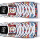 Peace Colorful Paisley Hightops