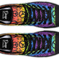 Rainbow Happy Peace Yin Yang Hightop