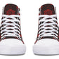 Red Mandala Flower Hightops