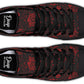 Red Mandala Flower Hightops