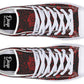 Red Mandala Flower Hightops