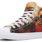 Rusty Skull And Roses Hightops