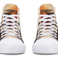 Rusty Skull And Roses Hightops
