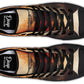 Rusty Skull And Roses Hightops