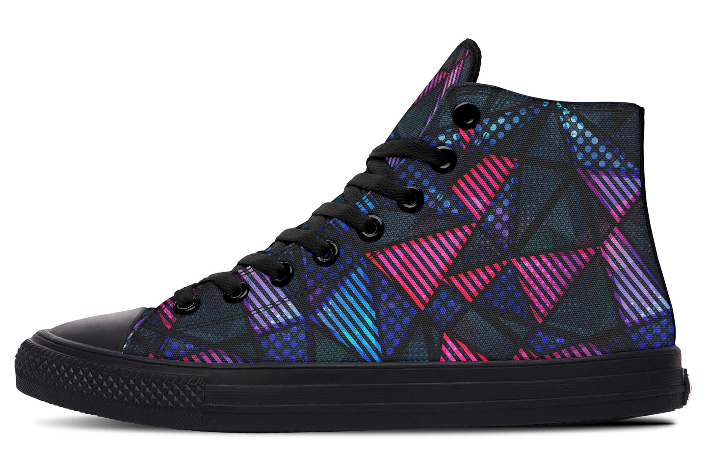 Spectrum Color Triangle Hightops