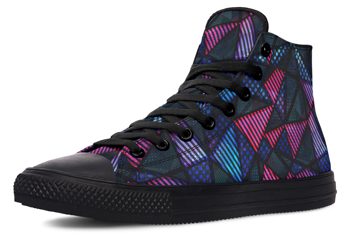 Spectrum Color Triangle Hightops