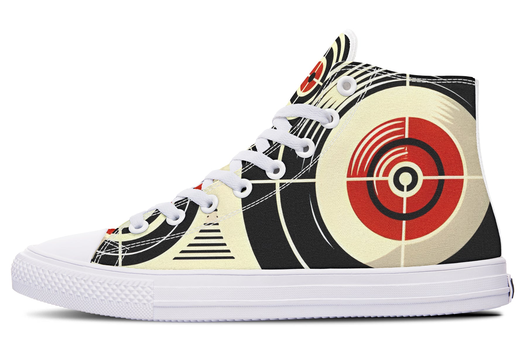 Target Shooting High Tops – Deep In Color