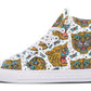 Tiger Face Tattoo Hightops